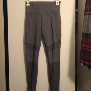 Athleta grey violet leggings
